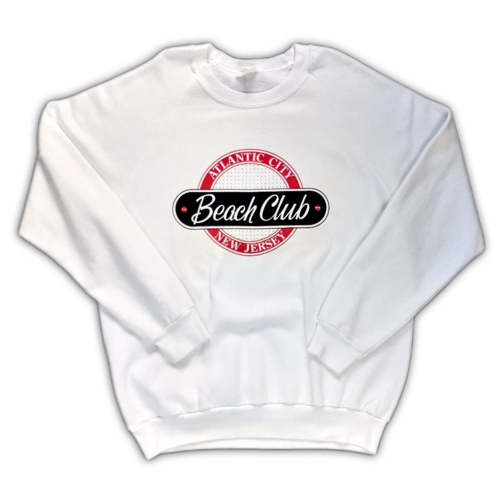 Vintage White Crewneck Sweater